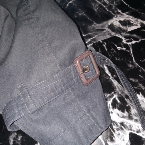 Vintage Pierre Cardin Black Trench Coat W/ Removeable Liner 40L - Picture 12 of 13